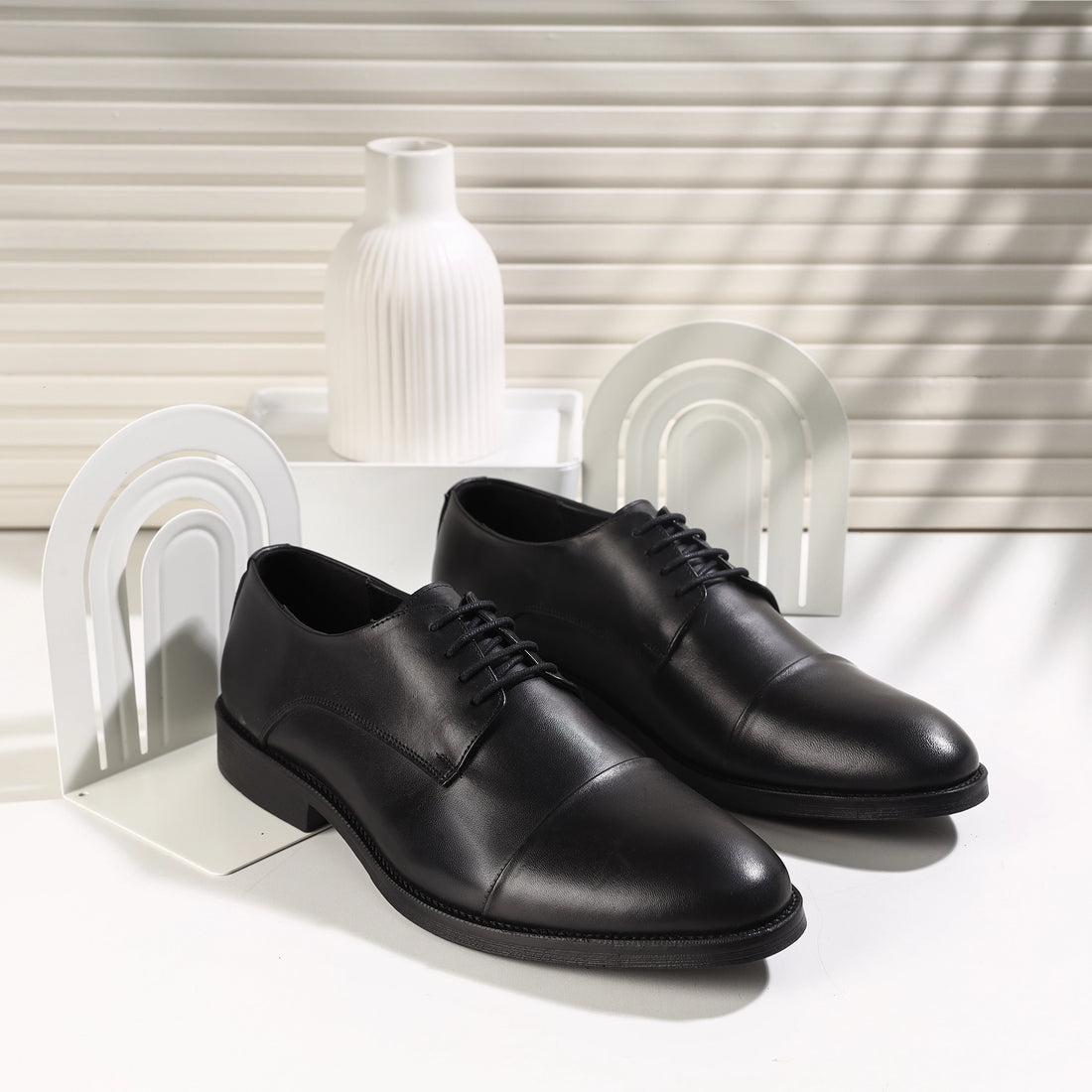 حذاء رجالي كلاسيك جلد طبيعي فاخر -A22
